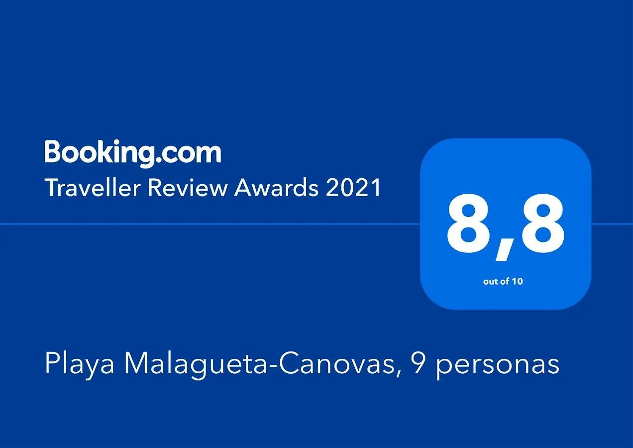 Playa Malagueta-Canovas, 8 Personas Apartment Malaga