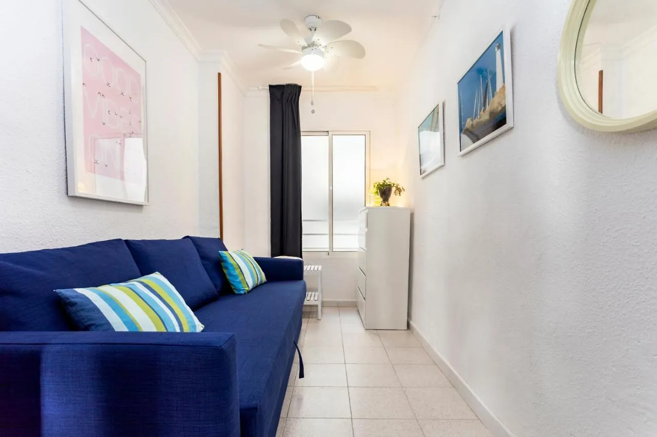 Playa Malagueta-Canovas, 8 Personas Apartment Malaga Spain